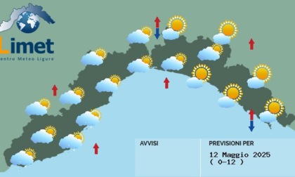 Meteo: correnti umide e relativamente fresche in arrivo