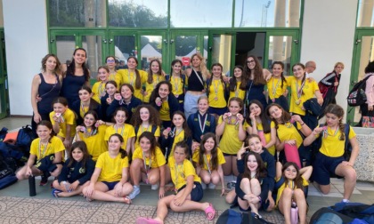 Rapallo Nuoto, le atlete del nuoto artistico protagoniste a San Marino