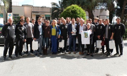 Virtus Entella in visita al Gaslini