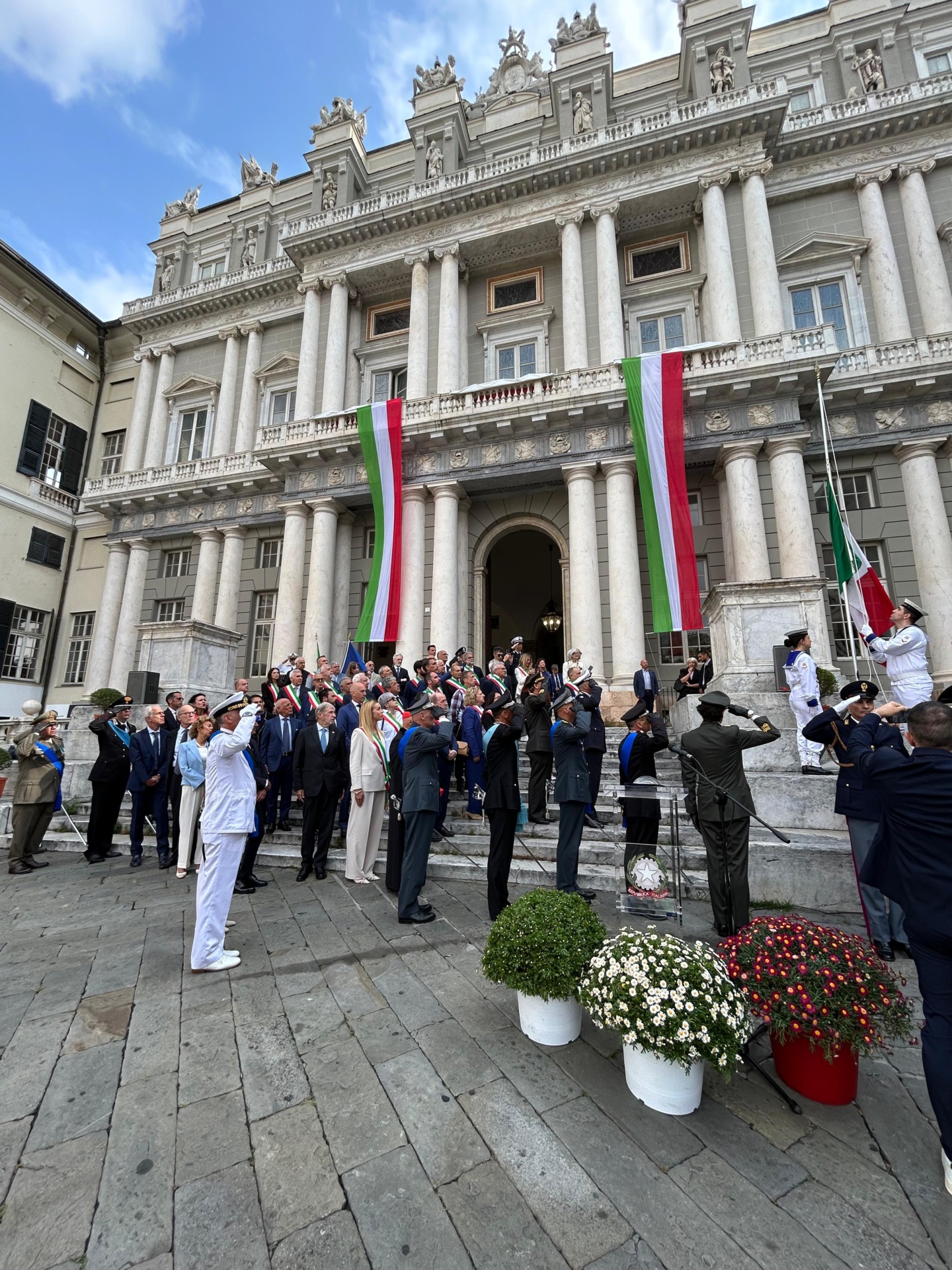 2 giugno presidente Bucci Genova