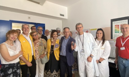 Donazione del Lions Club Sestri Levante alla cardiologia dell'Asl 4