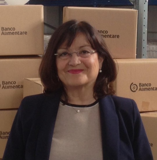 Il Banco Alimentare della Liguria ringrazia per la vita di Gabriella Andraghetti