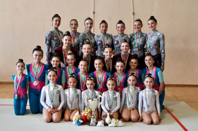 La Pro Recco Gym Club trionfa a Chiari