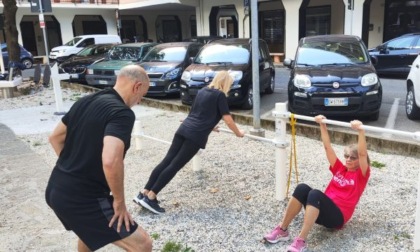L'isola sportiva di piazzale Europa è in piena attività per tutte le età