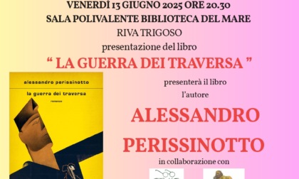 A Riva la presentazione del libro "La guerra dei Traversa" di Alessandro Perissinotto