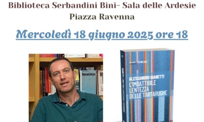 Lavagna Città che legge 2025, Alessandro Gianetti presenta "L’imbattibile lentezza delle tartarughe"