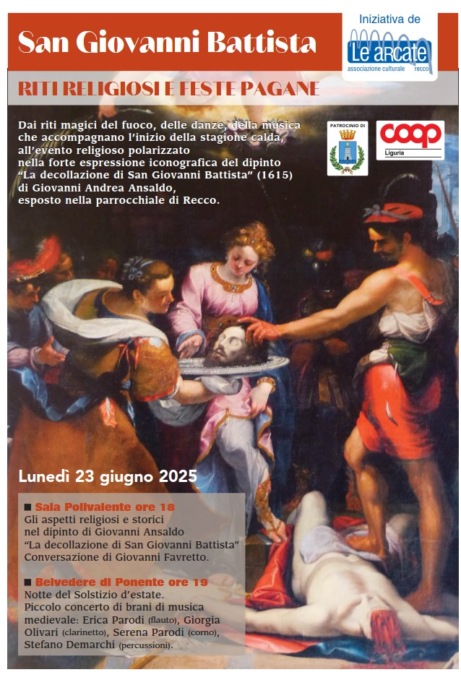 Riti religiosi e feste pagane, due appuntamenti a Recco