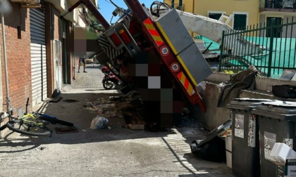 Lavagna: incidente sul lavoro