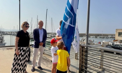 Al porto Turistico di Chiavari sventola ufficialmente la Bandiera Blu