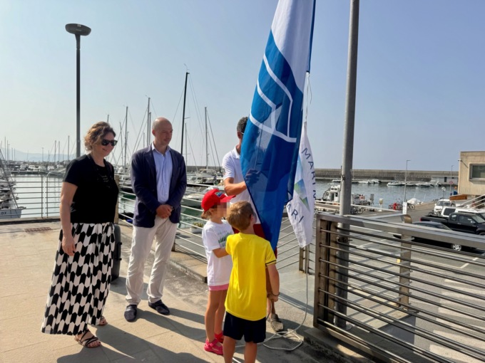 Al porto Turistico di Chiavari sventola ufficialmente la Bandiera Blu