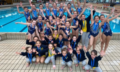 Nuoto artistico, la Rapallo Nuoto chiude alla grande le gare regionali