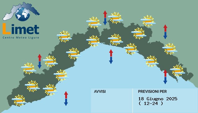 Giornata stabile, caratterizzata da velature
