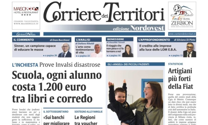 Sul nuovo Corriere dei Territori l’inchiesta di questa settimana è sulla scuola