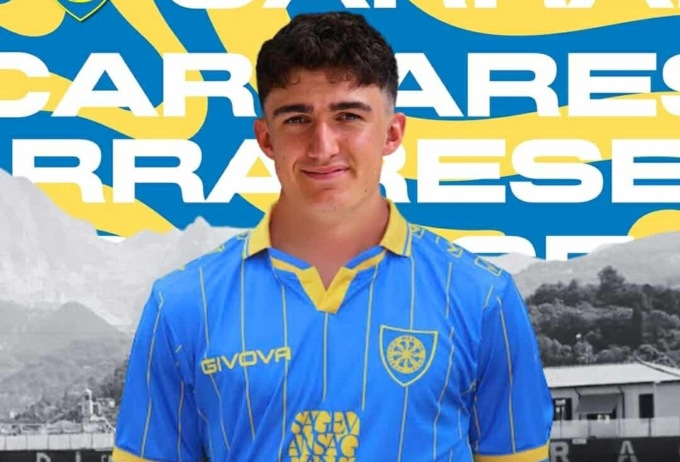 L’ex corsaro Gabriele Parlanti giocherà in Serie B con la Carrarese