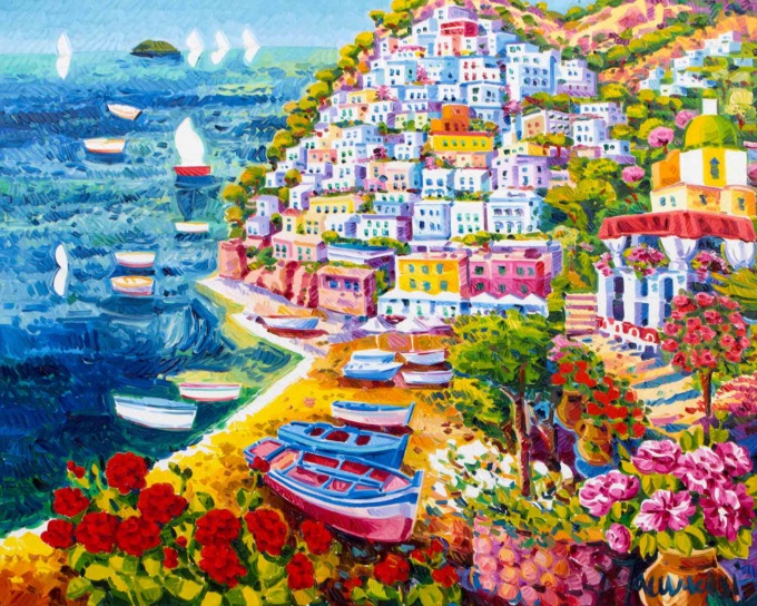“Tra terra e mare, il sogno e la luce” la mostra di Athos Faccincani a Santa