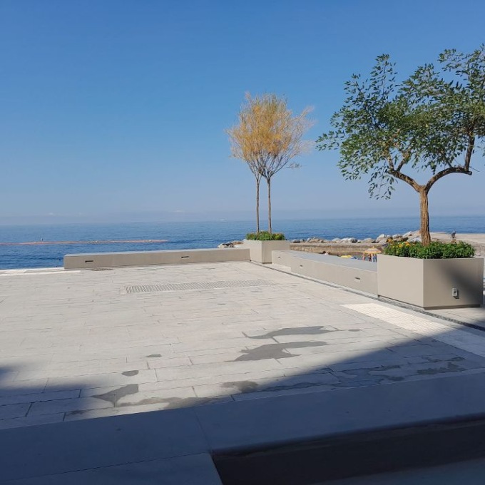 Camogli, inaugurata dopo il restyling la piazzetta Fantasie Marine
