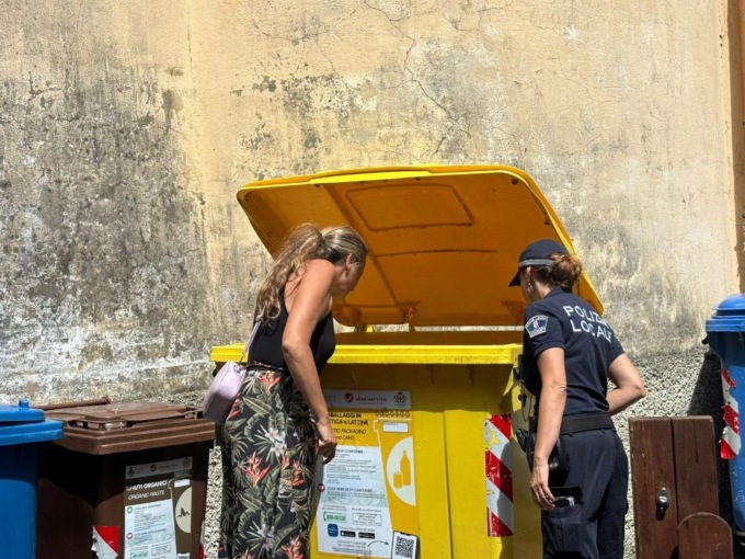 Scattati a Camogli i primi controlli degli ispettori ambientali