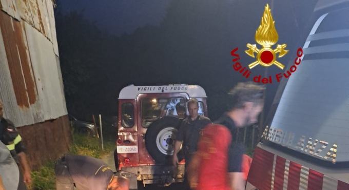 Monte Ramaceto: soccorsa una donna per presunta frattura alla caviglia