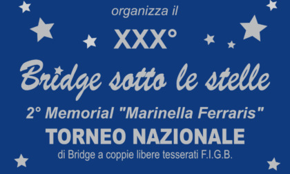 "Bridge sotto le Stelle" illumina Chiavari per la 30ª edizione