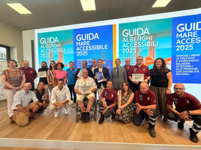 Liguria, on line la guida “Mare Accessibile 2025” e la nuova guida “Alberghi Accessibili”