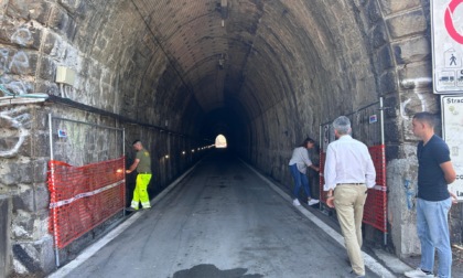 Sestri, riaperta la galleria dell’Asseu
