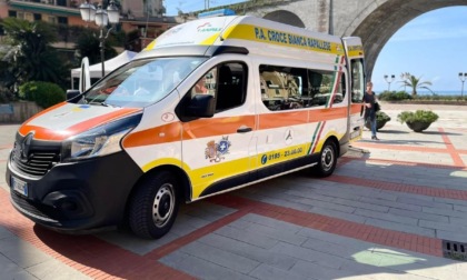 Un'ambulanza nel centro di Zoagli ogni domenica di luglio e agosto