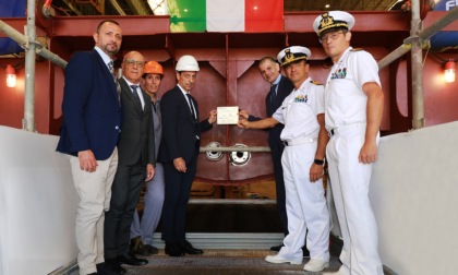 Fincantieri, è iniziata la costruzione della prima fregata Fremm Evo