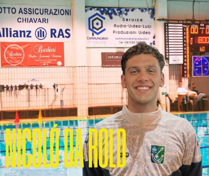 Nicoló Da Rold entra nella Chiavari Nuoto