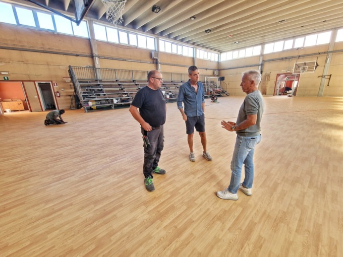Riqualificazione della palestra Don Gnocchi di Lavagna