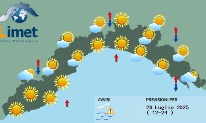 Fine dell'allerta gialla per temporali sul Levante