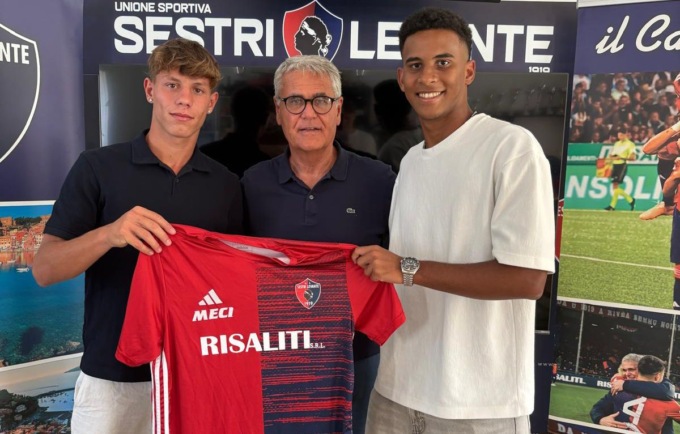 Sestri Levante, promossi in prima squadra i giovani Burattini e Piazza