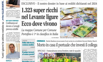 Il Nuovo Levante da oggi in edicola