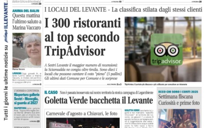 Il  Nuovo Levante da oggi in edicola