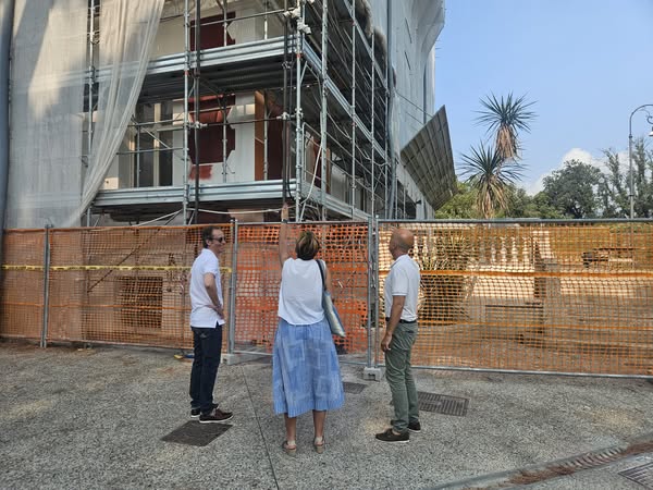 A Rapallo proseguono i lavori di ristrutturazione di Villa Tigullio