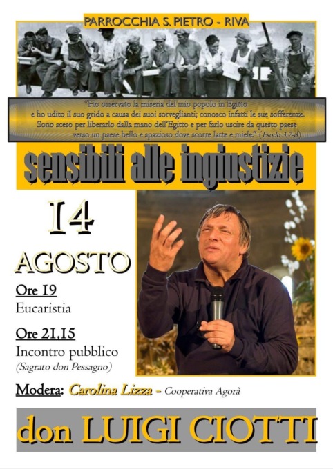 Don Luigi Ciotti ospite alla Parrocchia S. Pietro