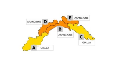 Allerta gialla per temporali per giovedì 28 agosto sul Levante