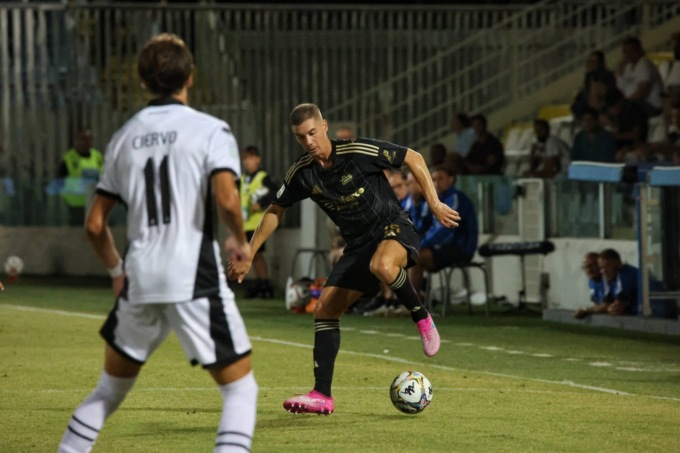 La Virtus Entella pareggia contro il Cesena