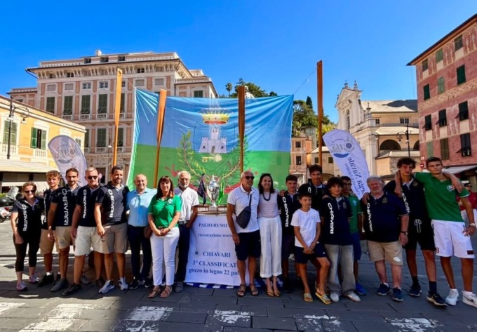 Chiavari festeggia la doppia vittoria al Palio del Tigullio