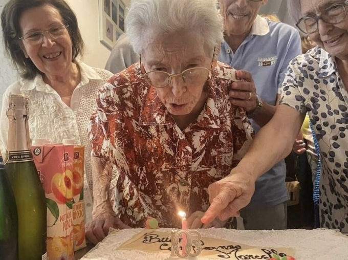 Auguri a Marcella Fucito De Zanchi per i suoi 108 anni