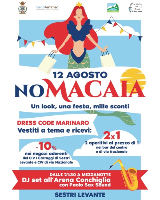 Sestri lancia l’evento “NOMACAIA. Un look, una festa, mille sconti!”