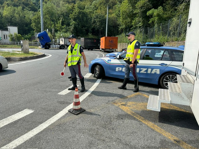 L’attività della Polizia stradale nella settimana di Ferragosto