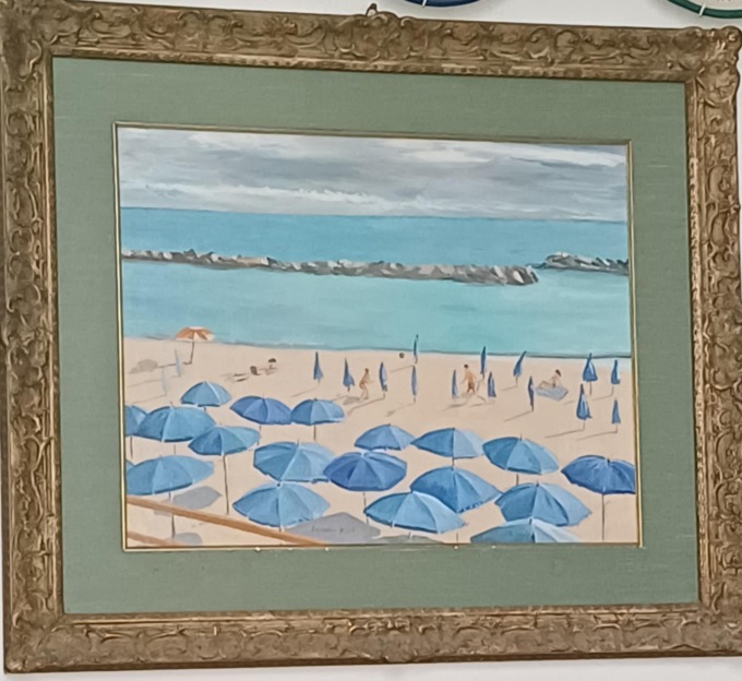 Donato a Moneglia e ai monegliesi un quadro di Sandro Prat