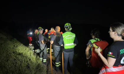 78enne di Lavagna soccorsa di notte sul Monte Porcile dopo un infortunio: trasportata in ospedale