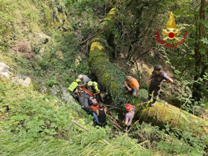 Neirone, 71enne cade da un sentiero: soccorso e trasportato al San Martino