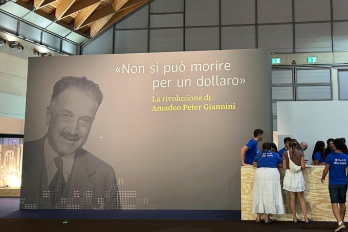 “Non si può morire per un dollaro”: la mostra dedicata a Peter Giannini al Meeting di Rimini