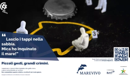 “Piccoli gesti, grandi crimini”: la campagna di Marevivo con Bat Italia approda a Chiavari