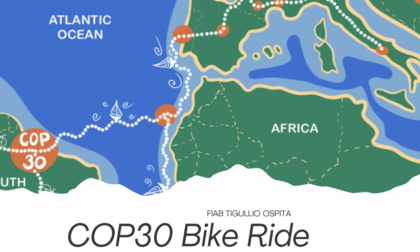 Sabato 9 agosto Fiab Tigullio incontra i partecipanti alla COP30