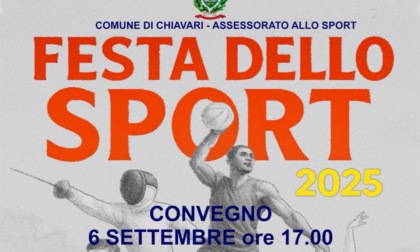 Chiavari si prepara per la Festa dello Sport 2025