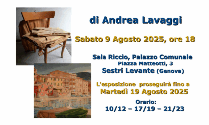 Inaugura a Sestri la mostra di Andrea Lavaggi