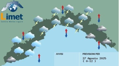 Meteo: arriva il maltempo